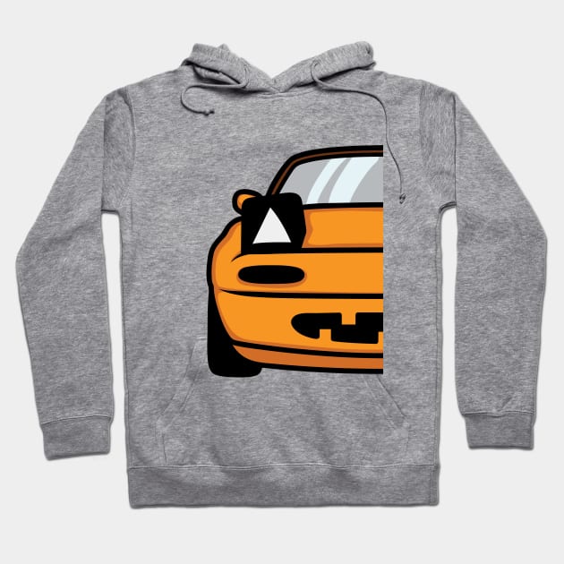 Pumpkin miata Hoodie by hoddynoddy